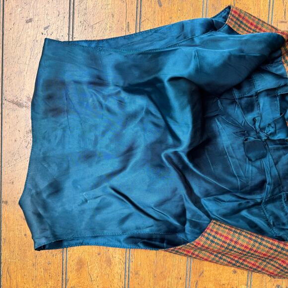 GAP vest colorful multicolored plaid striped - Picture 4 of 7